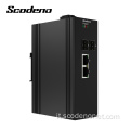 2 SC PORTA OPTICA 2 10/100M Switch Porta Ethernet Fast